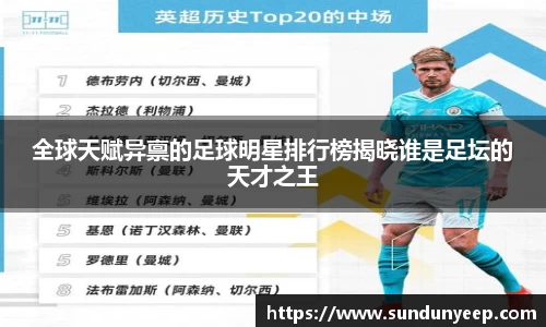 全球天赋异禀的足球明星排行榜揭晓谁是足坛的天才之王